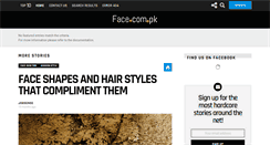 Desktop Screenshot of face.com.pk